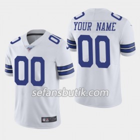 Dallas Cowboys Tröjor Custom Nike Vit 100th - Herr